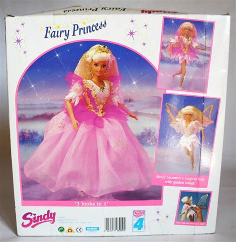 Ultra Rare 1993 Vintage Sindy Fairy Princess With Wings Doll Hasbro New