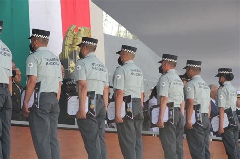 Ceremonia Del Tercer Aniversario De La Guardia Nacional Guardia