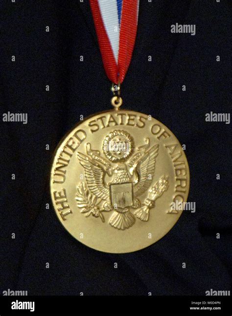 The 2006 Presidential Scholar Medal Is Worn By A Recipient In The East