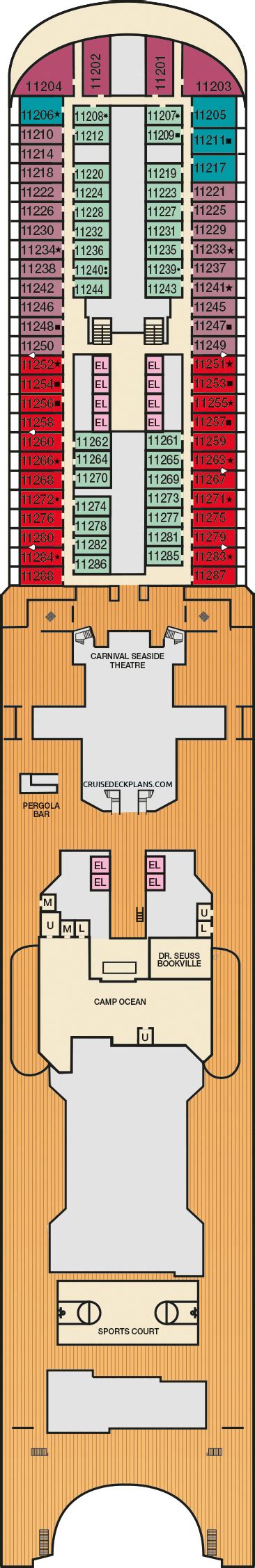 Carnival Firenze Deck Plans Layouts Pictures Videos