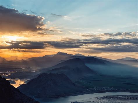 Birds Eye View Of A Mountain Landscape · Free Stock Photo