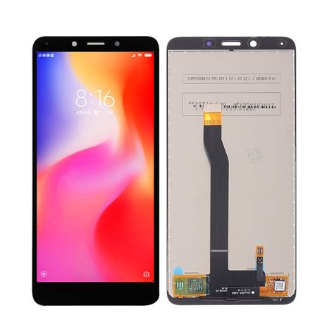 Lcd Screen And Digitizer Full Assembly For Xiaomi Redmi A Black