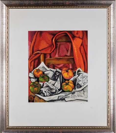 Renato Guttuso Bagheria 1911 Roma 1987 Natura Morta Con Pomodori