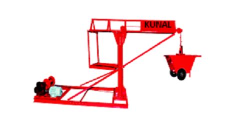 Kunal Monkey Lift Machine For Lifting Load Capacity Ton At Rs