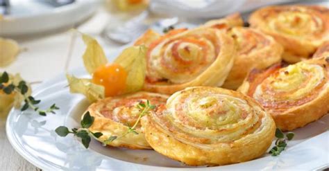 Recette de Feuilletés apéritifs allégés au saumon fumé et fromage blanc