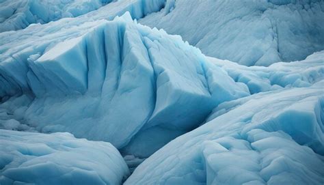 premium photo blue glacier textured background
