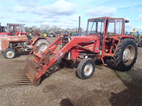 Massey Ferguson 290 8 Speed Tractor With Dual Clutch Duncan Cab And 40 Loader