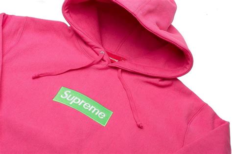 Magenta Supreme Hoodie Box Logo