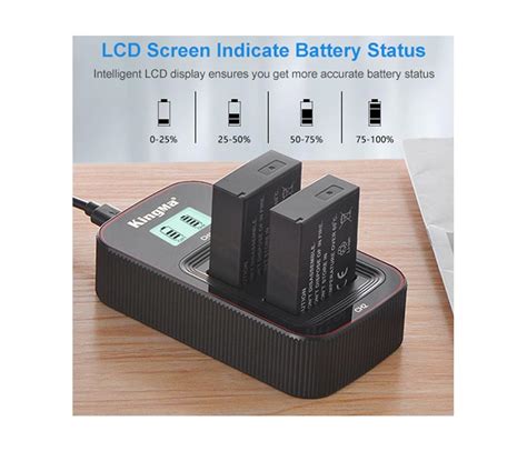 KingMa Dual Battery Plus Charger Kit LP E17 Sinar Photo Digital