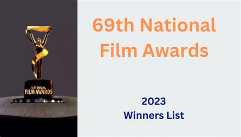 69th National Film Awards - 2023 | Award Winners List