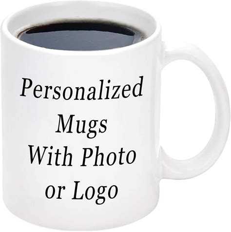 Personalized Coffee Mug Add Your Custom Text Picture Or Logo On