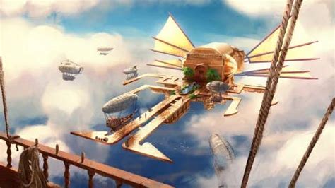 Airship Port | Czepeku Scenes