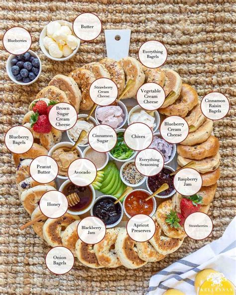 Ultimate Bagel Breakfast Charcuterie Board