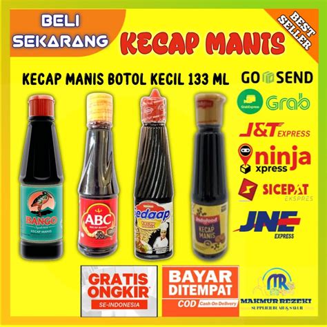 Jual Kecap Manis Bango Abc Indofood Sedap Botol Kecil Ml