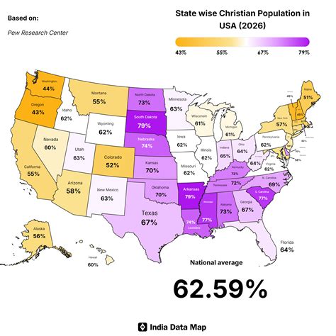 map of usa with population 4