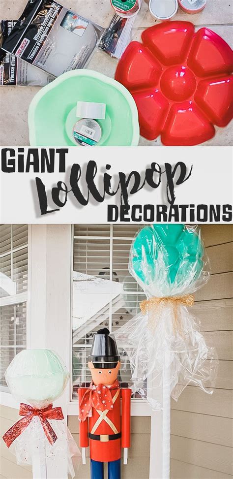 Giant Lollipop Decorations How To Make Giant Candy From Life Sew Savory