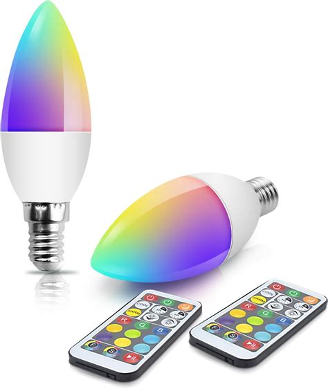 Ampoules Led Rgb Couleur Changement Dimmable W Led Bulbs E Rgbw