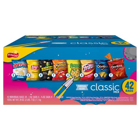 Save on Lay's Classic Mix Variety Pack Mega Size - 42 ct Order Online ...