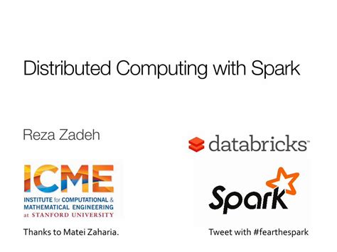 PDF Distributed Computing With Spark GitHub Pageslintool Github Io