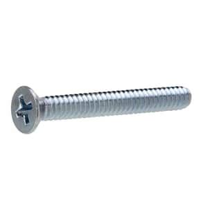 Everbilt X In Phillips Flat Head Zinc Plated Machine Screw