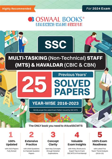 Ssc Multi Tasking Non Technical Staff Mts And Havaldar Cbic And Cbn