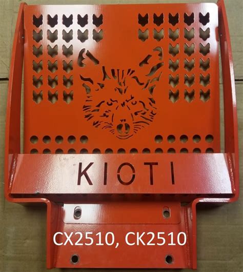 Kioti CX2510 CK2510 Brush Guard Insert Broken Anvil Metalworks