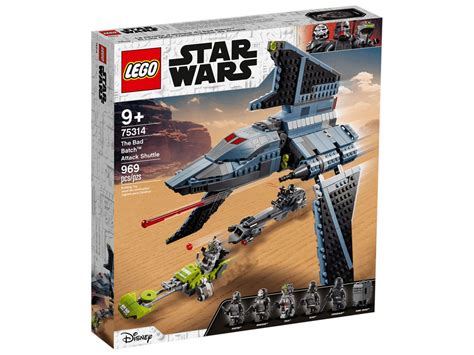 Lego Star Wars Bad Batch Shuttle 75314 Officially Revealed Pre