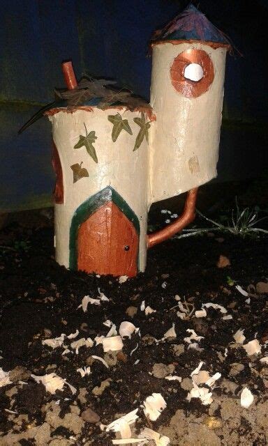 DIY Fairy House Craft Transforming Pringles Pot Into Magical Home