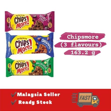 CHIPS MORE ORIGINAL HAZELNUT DOUBLE CHOCO 163 2G Shopee Malaysia