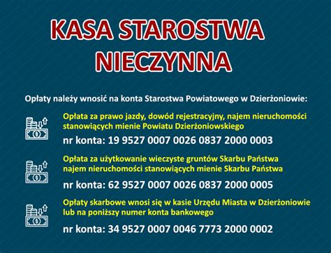 WAŻNY KOMUNIKAT STAROSTWA POWIATOWEGO W DZIERŻONIOWIE