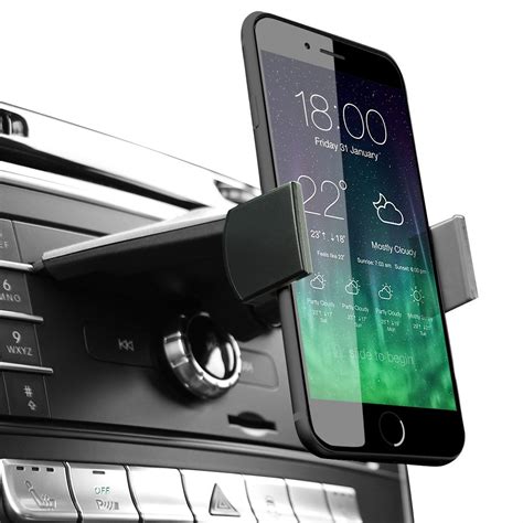 Koomus CD Air Pro Universal Smartphone Car Mount Holder Cradle For CD