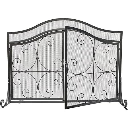 Pewter Fireplace Screen With Doors Mriya Net