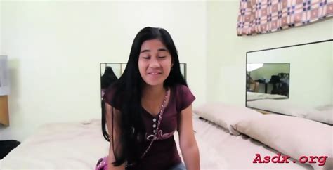 Naked Brunette Eastern Chick Maya Gets Shaved Box Fucked