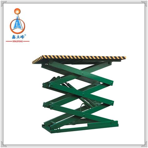 Warehouse Big Loading Capacity Hydraulic Cargo Electrical Fixed Scissor