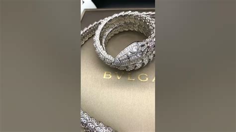 Колье и браслет Bvlgari Булгари змея premium - YouTube