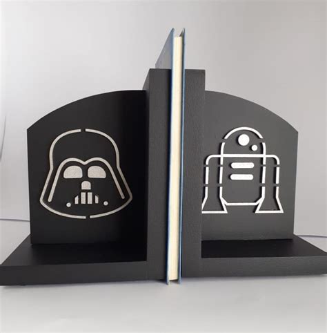 Aparador De Livros Star Wars No Elo Felicity Artesanato Geek Em Mdf