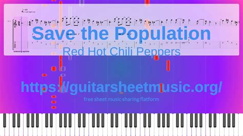 Save The Population Red Hot Chili Peppers Youtube