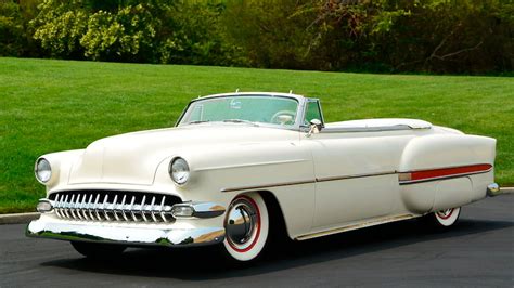 1954 Chevrolet Custom Convertible Vin C54f049447 Classiccom