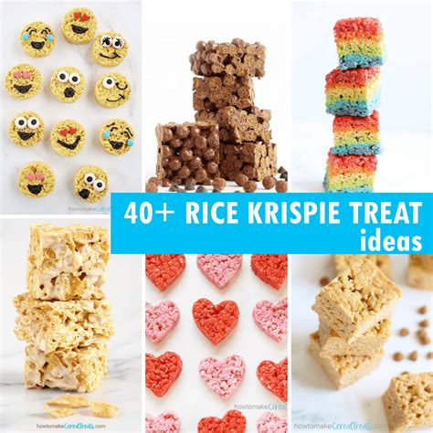 Rice Krispy Treat Recipes Off