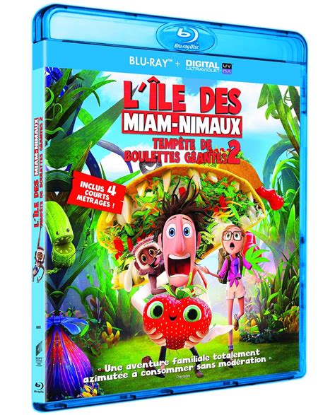 Tempête de boulettes géantes 2 : l'île des miam-nimaux [Blu-ray] [FR