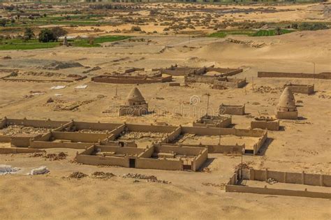 Old Tombs In Al Qasr Village In Dakhla Oasis Egy Stock Photo Image