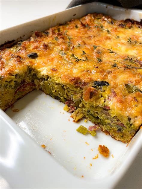 How To Make Easy Bake Egg Strata Hearty Sol