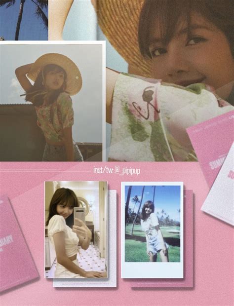 BLACKPINK Summer Diary In HAWAII PHOTOCARD WISHLIST LISA Photocard