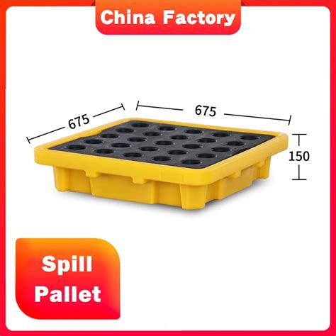 Hote Sale Oil Storage Spill Containment Tray Single Drum Spill ...