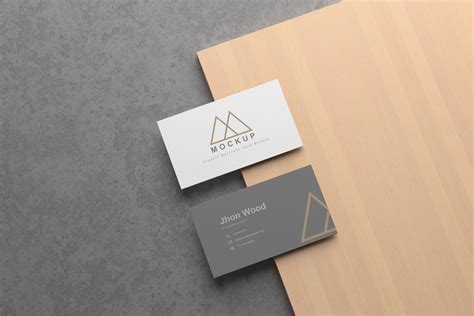 Elegant Business Card Mockup By Graphiclist Thehungryjpeg