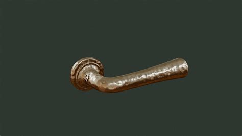 Door Handle Nanz Download Free 3d Model By Vasycrukov [1866362] Sketchfab