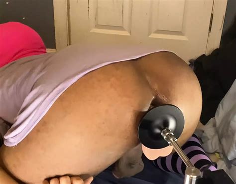 Black Man Getting Prostate Pounded By Fuck Machine Gay Fucking Machine
