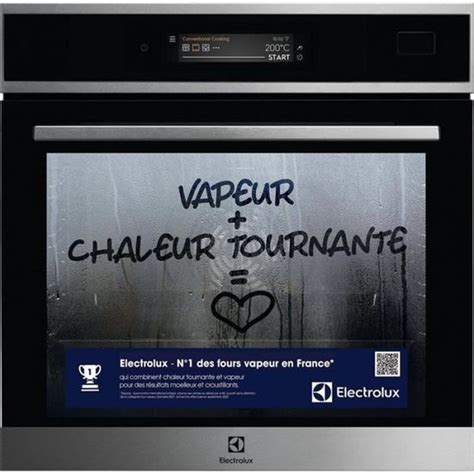 Electrolux Four Encastrable Fonction Vapeur EOC9P31WX SteamCrisp