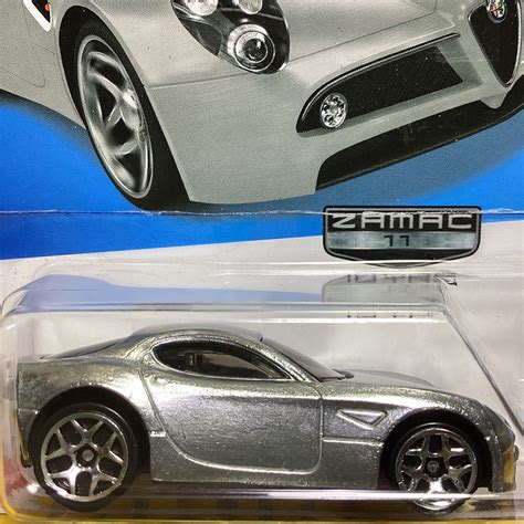 未使用に近いWalmart限定 ZAMACホットウィール アルファロメオ 8C コンペティチィオーネ ザマック ウォールマート Hot Wheelsの落札情報詳細 ヤフオク落札