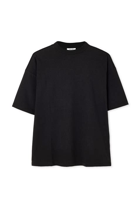 oversized drop shoulder  shirt black na kd